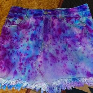 Size 5 tiedye skirt